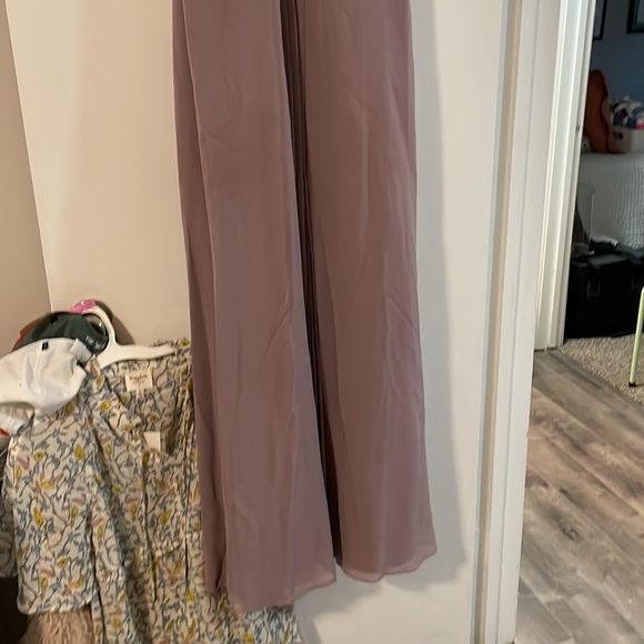 Azazie bridesmaid gown. Only worn once. Size 16 - Picture 2 of 3